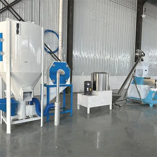 خط تولید خوراک شیلات