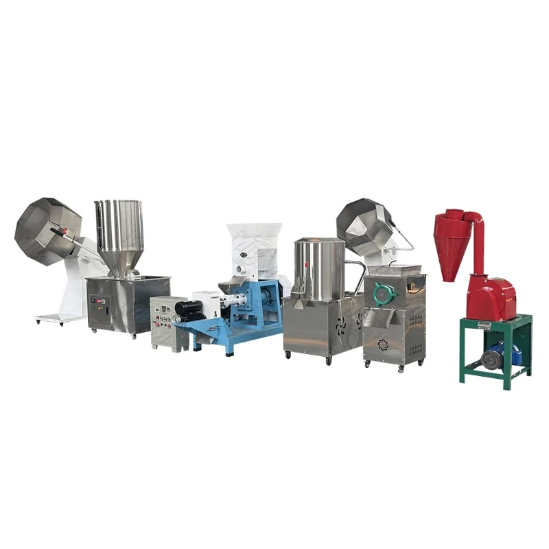 floating pet feed production line floating pet feed production line
