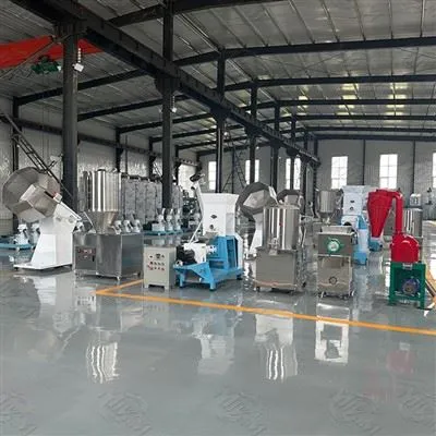 Farming Fish And Shrimp Feed Pellet Production Line